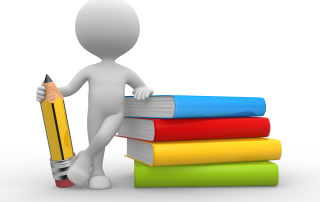 Books And A Pencil