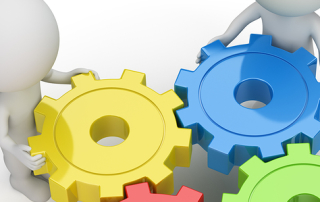 3D Small People - Gears Turned